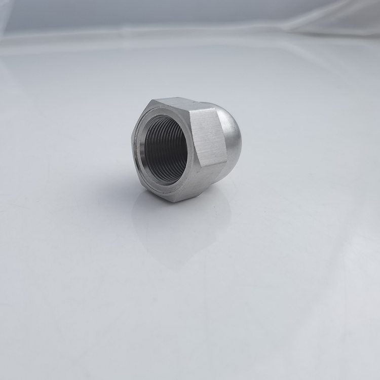 Q 395 Stainless Steel Hex Connecting Domed Acorn Nut Hexagon Acorn Nut Acorn Nuts With Fine Pitch