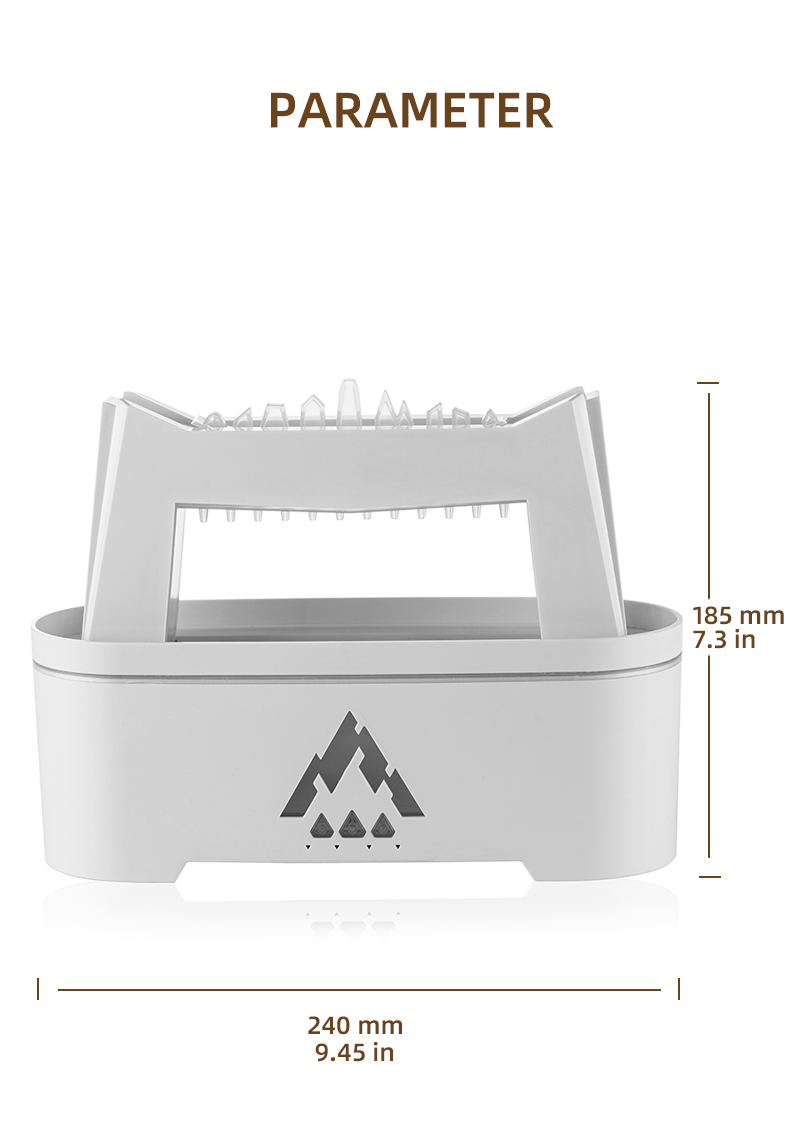 2023 Volcano Humidifier for Home Office Spa Online Sales Private Mold Yes 3 Mist Output