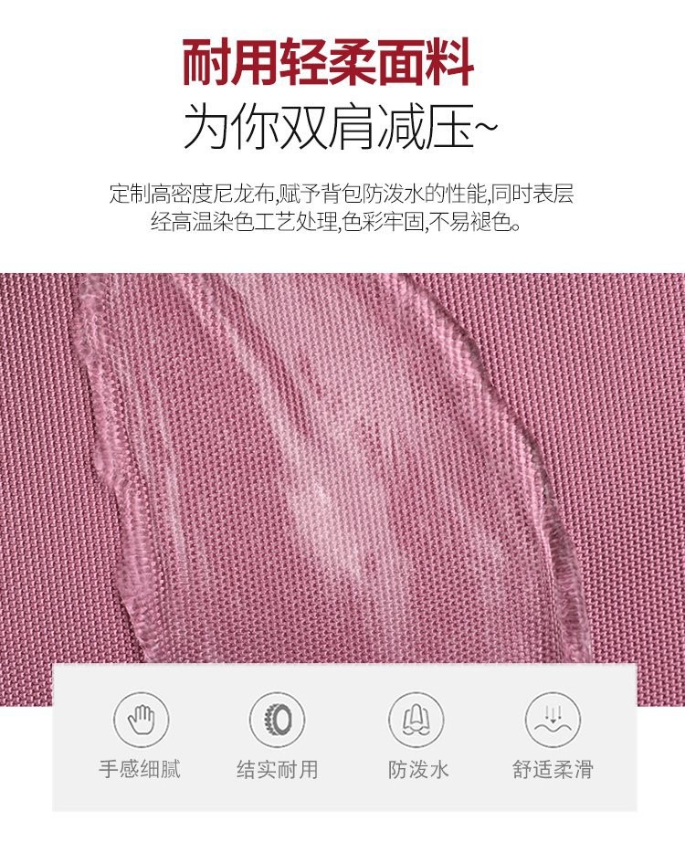 Women'S Waterproof Nylon Tote Bag Custom Logo Ladies Handbags Zipper