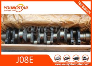 China SK350-8 Excavator Parts HINO J08E J08C Alloy Steel Crankshaft 13411-2241 wholesale