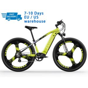 China US EU STOCK 48v 500w Three knife wheel Mountain Electric Bikes For Adults 14Ah 29 Mtb E Bike Specialized Green Travel wholesale