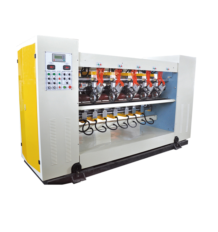 High safety Corrugated Cardboard Making Machine for Thin Knife Cutting Pressure Line