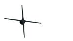 50Inch 3D LED Hologram Fan 20000 Hours Lifetime Led Hologram Projector