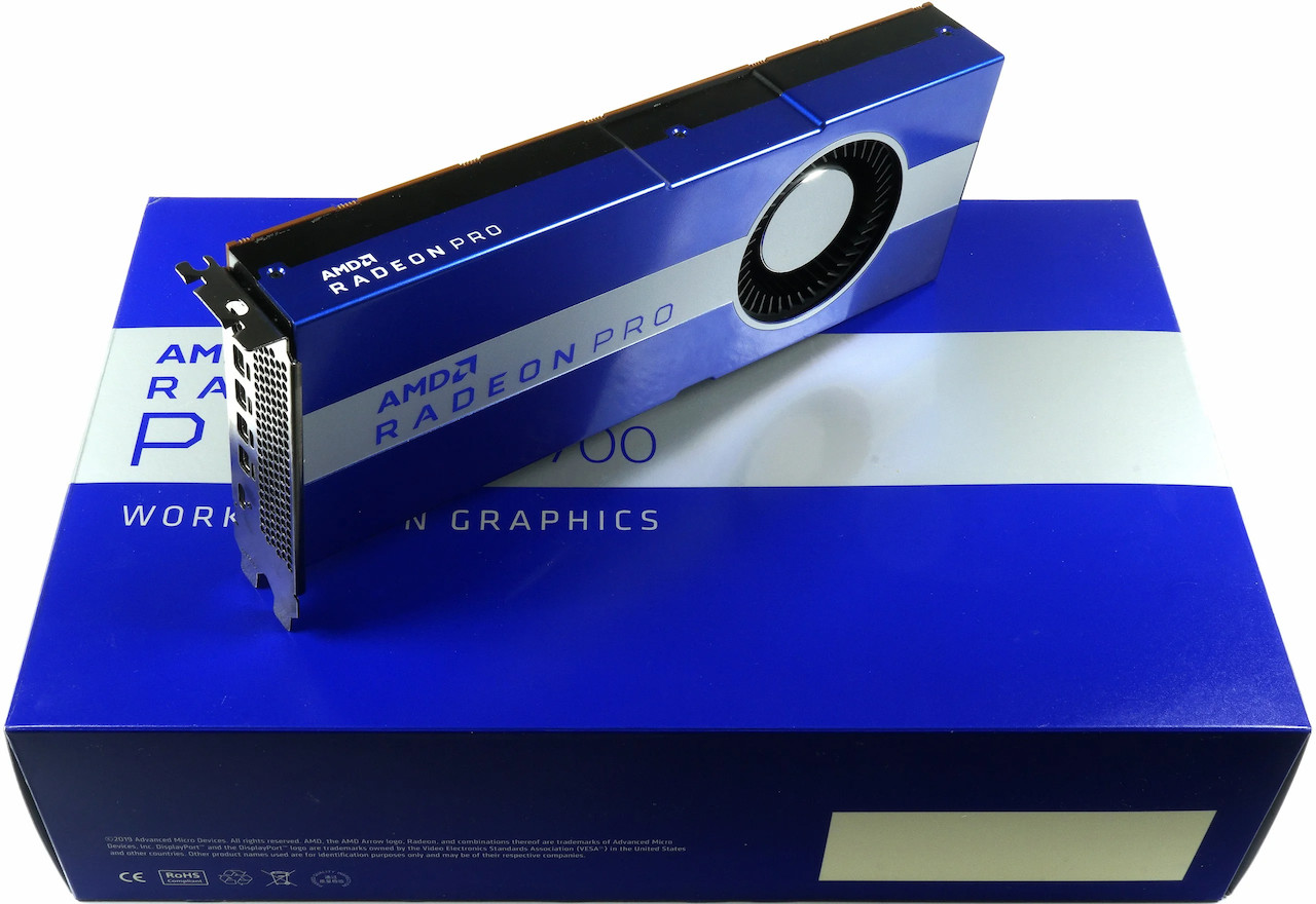 8GB AMD Radeon Pro W5700 Graphics Card For Mining Rig GDDR6 256bit