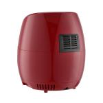 Oil Free Red Digital Air Fryer 1500w 4.6L With Overheat Protection CE ROHS