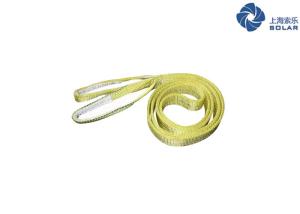 China Discount 10T Weaving heavy duty 100% Polyester Webbing Sling 500kg 15 20 30 40 50 Ton Lifting Sling Blet Flat wholesale