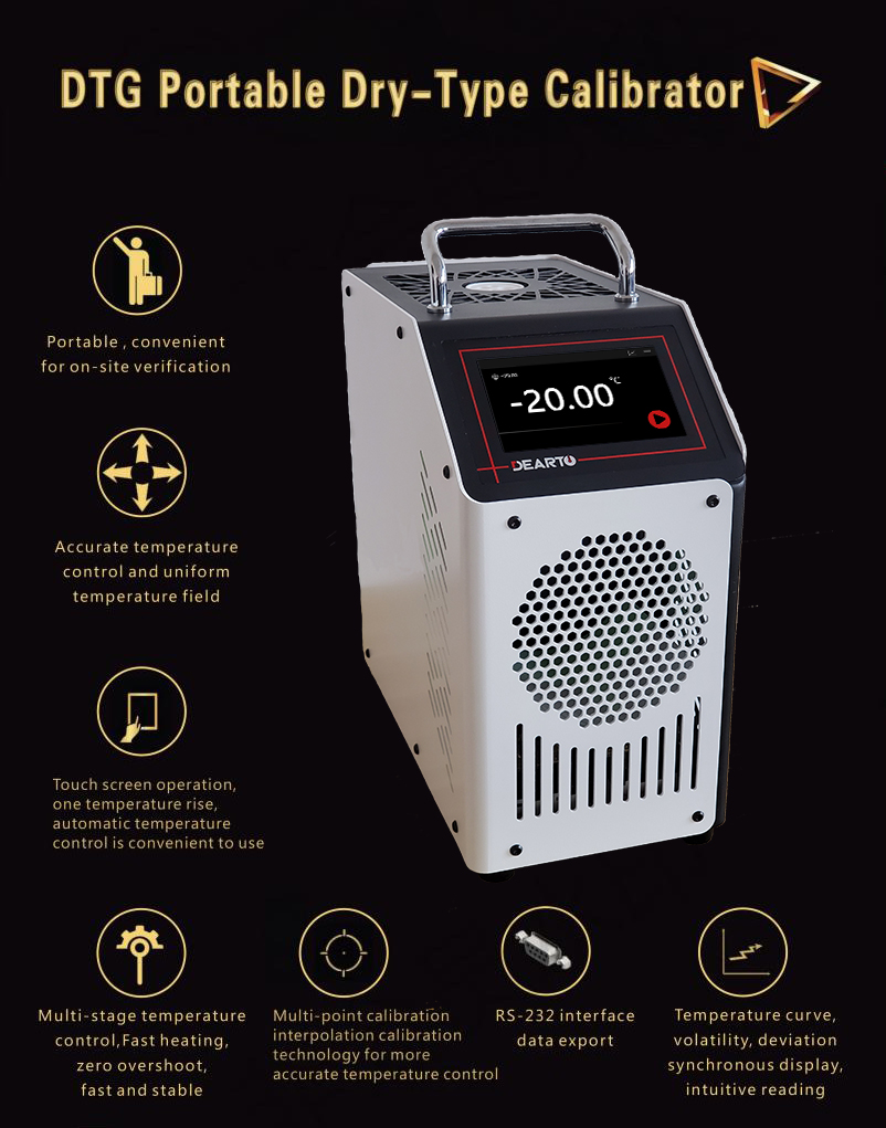 280*165*280 Dimension Box Body Self-Control PID -20 to 140 C Low Temperature Calibrator