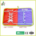 25cm Baby 3d Cloth Book , SNAS Animal Books For Preschoolers