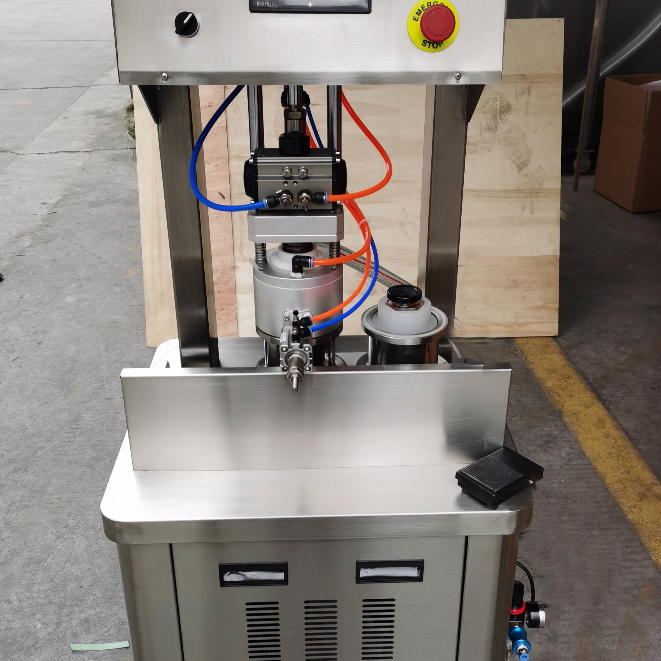 Automatic Capping Sealing Worry-Free Efficient Intelligent Vacuum Capping Machine