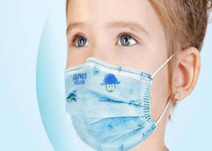Skin Friendly Children'S Disposable Face Masks Disposable Mouth Mask Latex Free