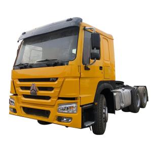 China Second Hand Truck Tractor Sinotruck 10 Wheels 375HP Used Tractor HOWO Tractor Head wholesale