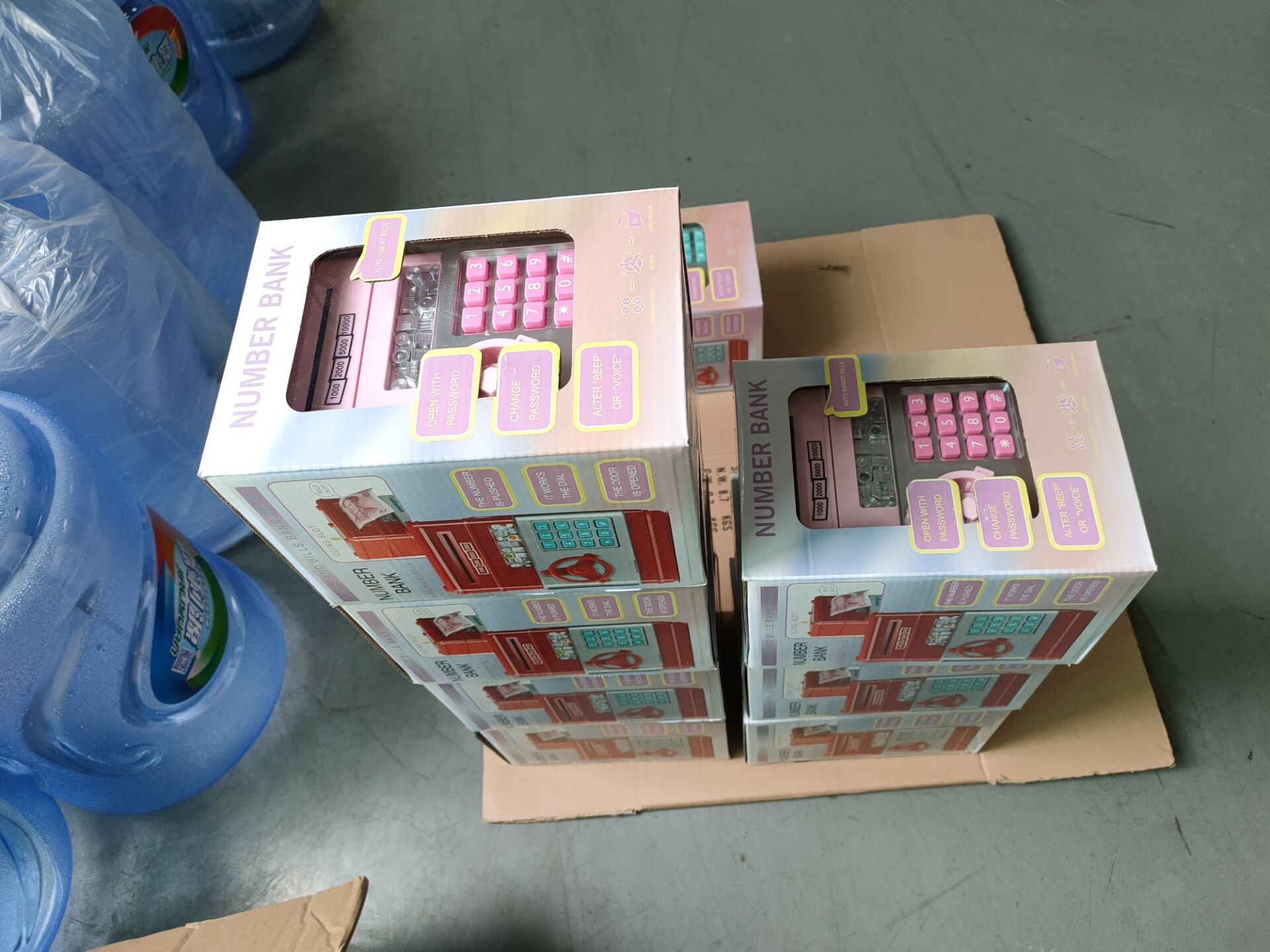 2 color Password Piggy Bank
