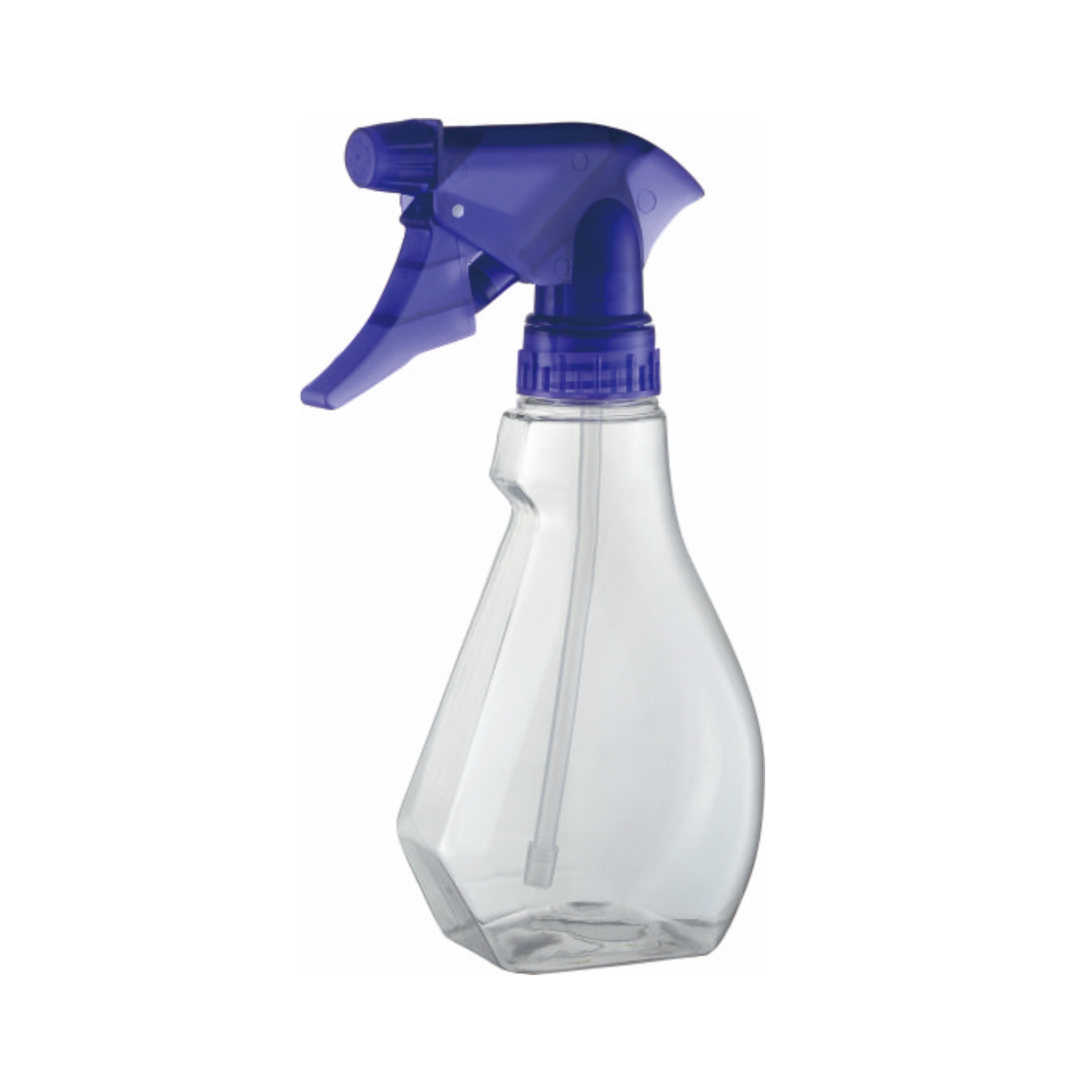 Garden 350ml Plum Square Plastic PE Bottle with 28/410 Hand Sanitizer Lotion Pump