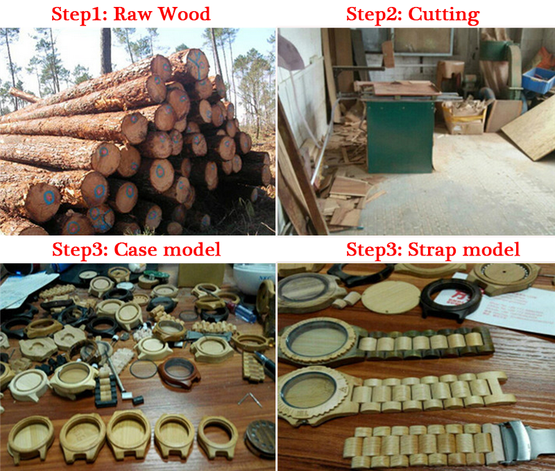Amazon Hot selling China Factory price Japan movement wood grain watch
