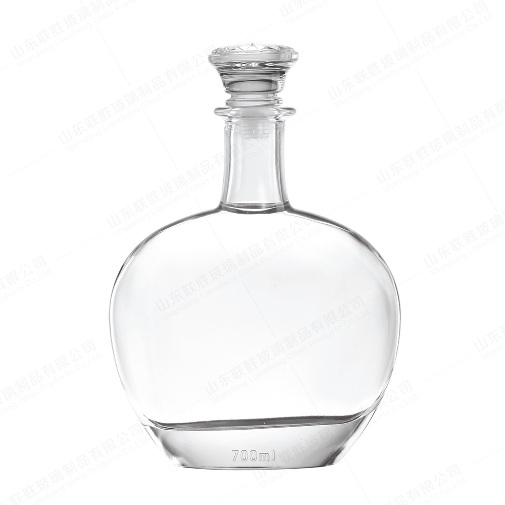 Customized Logo Glass Bottle for Spirit Gin Liquor Whisky Rum Tequila Vodka 750ml 700ml