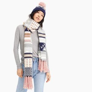 China Cold Weather Girls Hat And Scarf Set , 60 / 40 Merino Wool / Nylon 3 In 1 Hat Scarf And Gloves wholesale