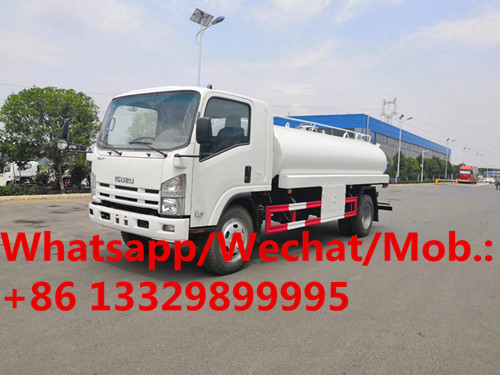 Quality Customized ISUZU diesel stainless steel drinking water transported vehicle for sale, foodgrade liquid food tanekr truck for sale