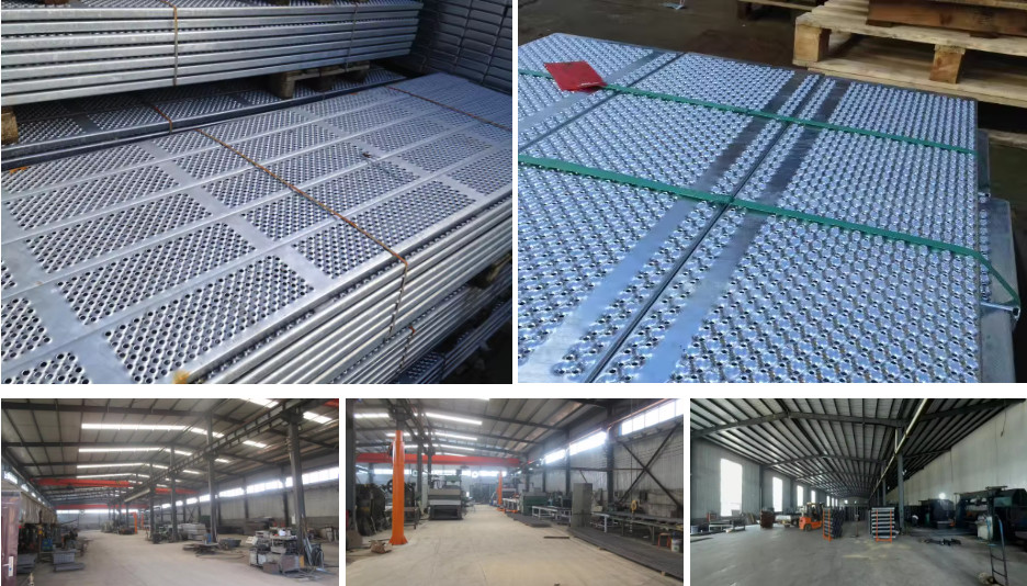 Customizable Slip Resistant Steel Plate Silver Channel Height 20-80mm Anti Slip Degree