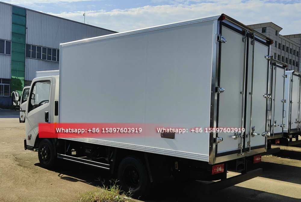 New Model JMC Carrying Plus Light Duty Truck JMC Refrigerator Van Truck JMC Truck For Sales