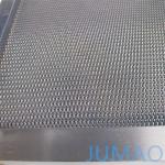 Hotel Restaurant Black Metal Room Divider Wall Metal Partitions