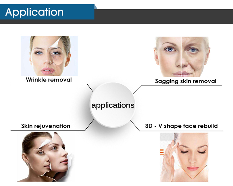 Newest Perfect Laser Skin Tightening Wrinkle Remover Skin Hifu Body Slimming Machine