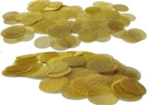 China 0.05mm-0.6mm Yellow Copper Wire Mesh For Filter Sift Film Oil Waste Dust wholesale