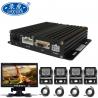 4 Channel Vehicle Mobile DVR H.264 Video Compression Embedded Linux OS for sale