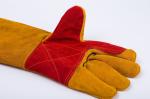 35cm 40cm Impact Resistant Leather Work Gloves Thornproof