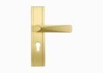 Brass Luxury Lever Door Handles 130mm 63mm for Front Door