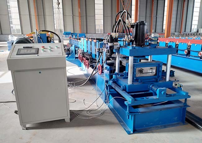 Hydraulic Purlin Roll Forming Machine Cutting Blade Cr12 Mould Steel With Quenched Treatment