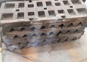 China Casting High Manganese Mn13 Steel Crusher Fixed Jaw Plate wholesale
