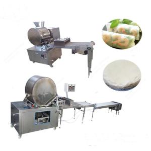 China Pancake Chapati Egg Roll Skin Lumpia Wrapper Maker Machine wholesale