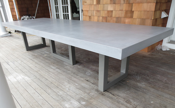 High Strength Garden Outdoor Concrete Furniture GRC Concrete Bench Furniture