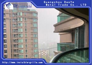 China Highrise House Balcony Grill , Invisible Balcony Protection Grill wholesale