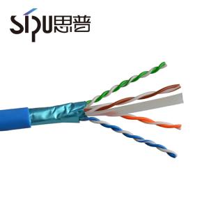 China Copper Ftp 4pr 23awg Cat6 Outdoor Waterproof Ethernet Cable 305 Meters wholesale