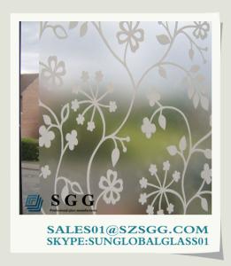 China price frosted glass kitchen cabinet wholesale