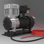 Heavy Duty DC12V/24V Metal Car Air Compressor For Truck Inflation