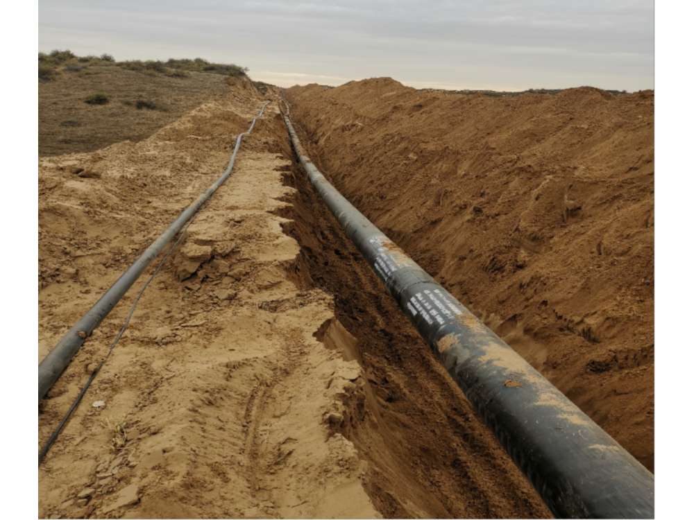 High Pressure Polyethylene Natural Gas Pipe Enhanced 32MPa Abrasion Resistant