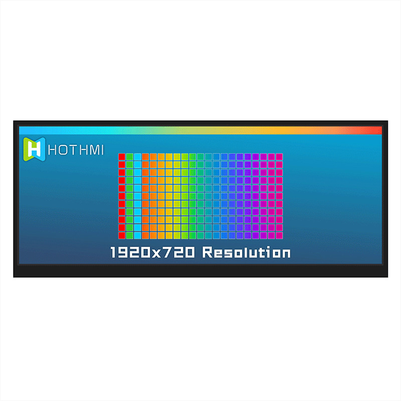 Sunlight Readable HI LCD Display 12.3 Inch 1920x720 LCM-TFT123T61FHHDVNSDC
