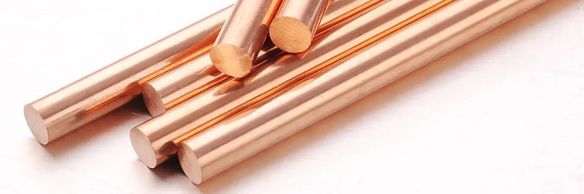 High purity Diameter 3mm H65 H63 H68 Red Copper Round Bar For Welding Fixtures, etc