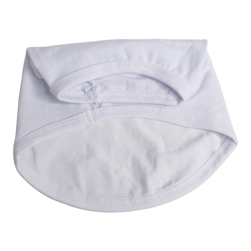 White Polyester Sublimation Dog Clothes Customized Blank Dog Shirts For Sublimation