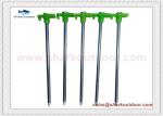 High quality Hard Ground Tent Peg stakes with plastic stopper