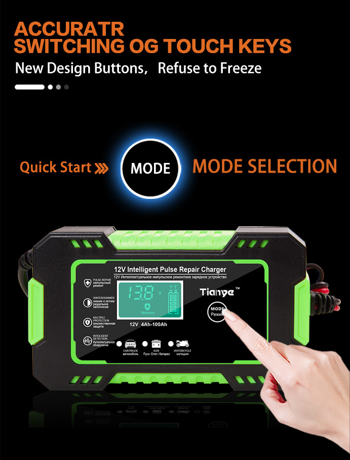 OEM GEL UPS Battery Intelligent Pulse Repair Charger 12V