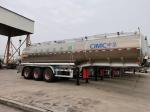 CIMC 3 axles 41cbms iron and stainless steel Ordinary liquid tank edible cooking