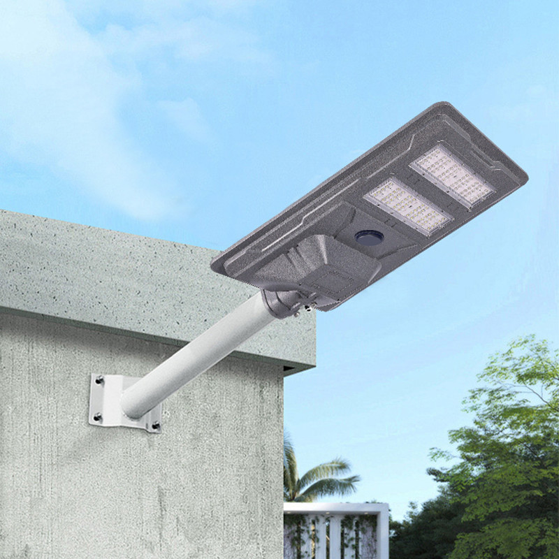 Smart 4000K 200w Solar Street Light Commercial LED Street Light Outdoor Waterproof