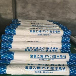 China Durable Reinforced Pvc Roof Deck Membrane 20m Length Long Lasting Pvc Roofing Membrane wholesale
