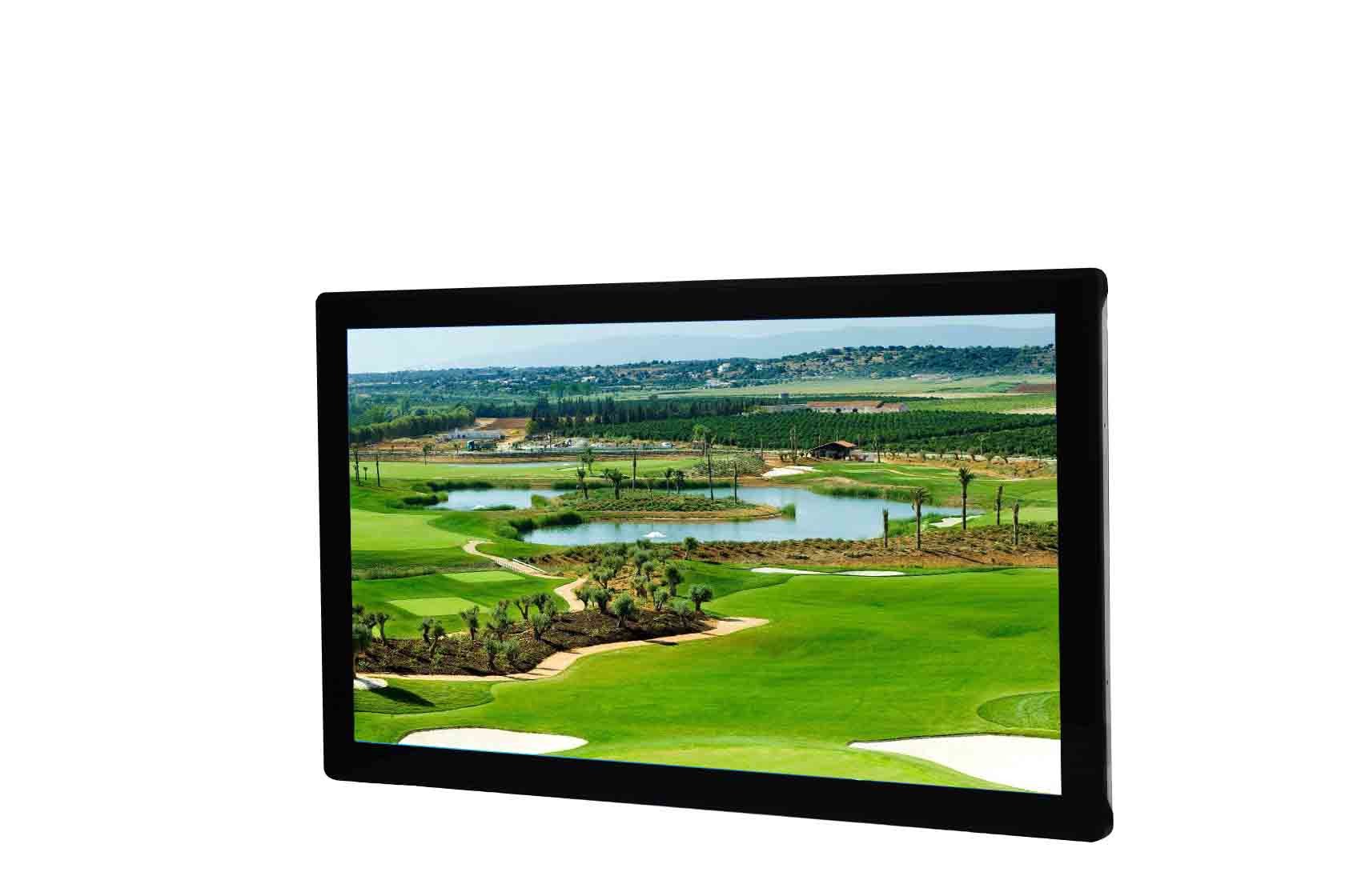 Multitouch Industrial Touch Screen Monitors Wall Mounted 60Hz 10.1" To 27"