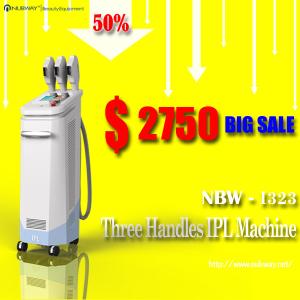 China promotion three handle apollo IPL beauty hair removal machines for wrinkles, acne wholesale