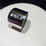 Luxury jewelry Mk Three drill sliding ring material 18k white gold yellow gold