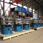 High Efficiency Rotary Stainless Steel Vibrating Screen Three Dimensional